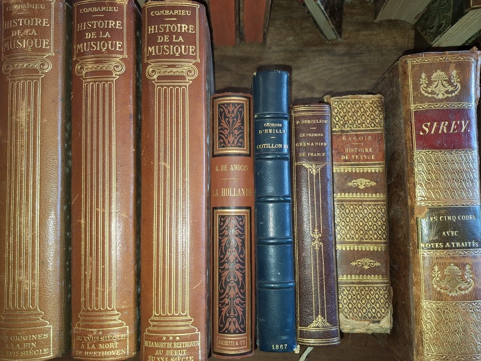 LOT 8 LIVRE XIXeme : Histoire de la musique, Code Napoléon... - Photo 1/1