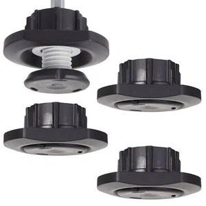 Schrankfuß Standfuß höhenverstellbar Set Ø 30mm Topfbohrung Italiana Ferramenta - Bild 1 von 11