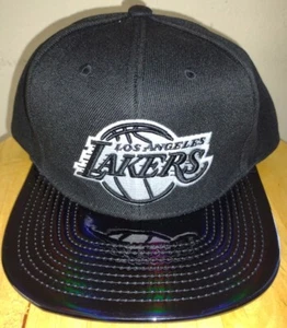 Black Mamba Los Angeles Lakers Snapback Hook Men's Hat Mitchell & Ness Cap USA - Picture 1 of 6