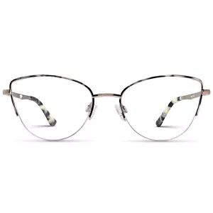 Gafas de ojo de gato con borde de alambre de metal premium más vendidas para mujer elegante lector duradero - Imagen 1 de 27