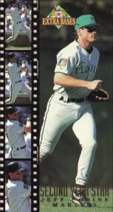1994 Fleer Extra Bases Second Year Star Jeff Conine Florida Marlins #4 - Picture 1 of 2