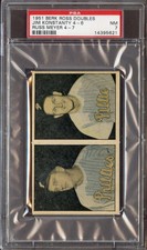 1951 BERK ROSS PANELS #4-6 / 4-7 JIM KONSTANTY/RUSS MEYER PSA 7 *DS12075