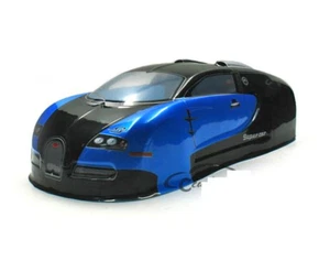 1/10 Onroad Rc Car Body Shell Bugatti For Tamiya ttt02 tt01e Hpi Rs4 Sprint2 - Picture 1 of 3