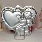 Vintage Wilton Valentine's Cupid Aluminum Tin Heart Cake Pan