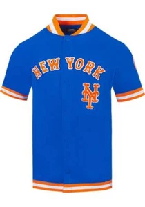 New York Mets Pro Standard Blue 2025 Button Down Official MLB Classic Jersey - Picture 1 of 7