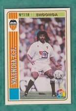1994/1995 Mundicromo Las Fichas de la Liga  Engonga Rookie Valencia FC #118