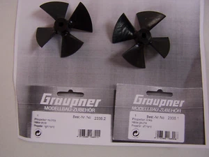 GRAUPNER LEFT AND RIGHT PROPELLERS #2335.1 AND #2335.2 FOR KORT OR SCHOTTEL? - Picture 1 of 3