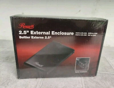 NEW Rosewill RX81U-ES-25B USB 2.0 External Enclosure - Image 1 of 4
