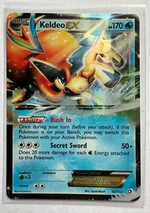 Keldeo EX Pokemon TCG Legendary Treasures 45/113 - Picture 1 of 3