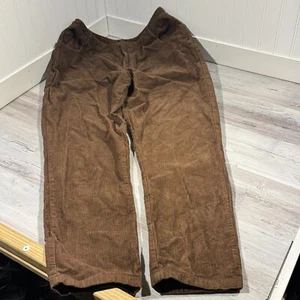 Lucy and Yak Brown Corduroy Trousers - W36/L - Picture 1 of 11
