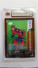 Jonathan Huberdeau 2013-14 Black Diamond Emerald Auto 3/25 Rookie Hockey Card!!!