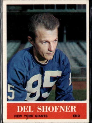 1964 Philadelphia #123 Del Shofner Good - Image 1 of 2