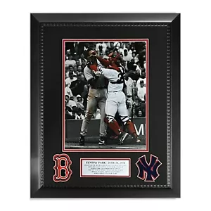 Fotografía sin firmar de Alex Rodríguez y Jason Varitek enmarcada a 16x20 - Imagen 1 de 1