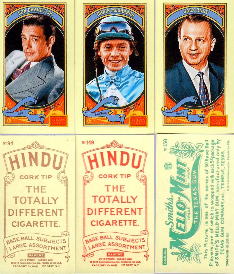 Single Card - 2014 Panini Golden Age - Mini Cards - $1 Shipping- You Pick! - Image 1 of 1