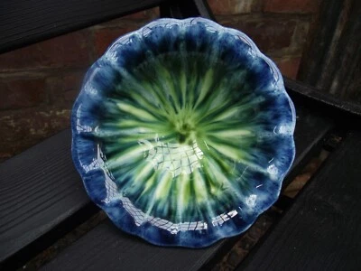 Vtg Porthmadog Portmadoc Welsh Studio Art Pottery Dish Bowl Signed D Clisham - Image 1 of 4