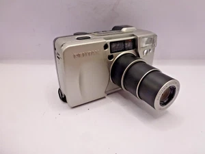 PENTAX ESPIO 90MC 35mm CAMERA WITH CASE. NEW BATTERIES FITTED - Picture 1 of 12
