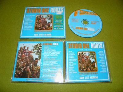 Studio One Roots - "Soul Jazz Records" UK CD Reggae / Winston Jarrett / Cyclones - Imagem 1 de 2