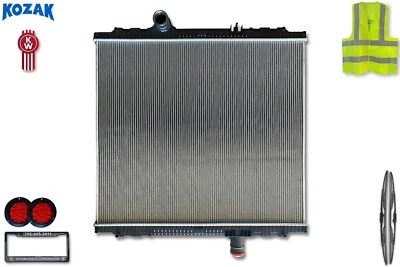 Radiador N3800001 para Kenworth T680 2013, T2000 2008-2011, T700 2011-2013 Foto 1 de 4