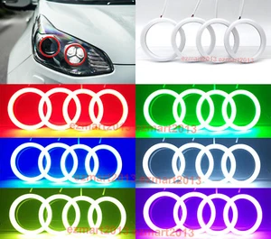 cotton RGB halo ringsfor Kia Sportage MK4 KX5 16-19 headlight angel eye DRL App - Bild 1 von 12