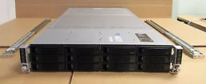 Intel H2312JFKR 4 Node Servers 8 x Six-Core XEON E5-2630v2 128GB 2U Rack Server - Picture 1 of 7