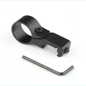 1" Ring Flashlight Laser Light Adapter for 20mm 7/8" Picatinny Rail Mounts - Picture 1 of 4