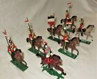 Imperial German Ulans (lancers) Army Hand Painted Tin Toy Metal 3 1/2"x 4 1/2"H