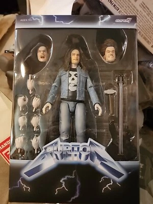 Cliff Burton Wave 1 Ultimates Cliff Burton Figure Super 7 New In Sealed Bag Mint - Image 1 of 4