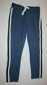 New OshKosh Boys 4 5 Year Blue Active Sweatpants Stripe Down Leg Pants - Picture 1 of 2