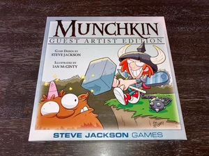 Munchkin Guest Artist Edition Ian McGinty Steve Jackson Games COMPLETE - Picture 1 of 3