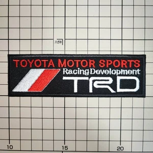 Parche bordado logotipo TOYOTA TRD nuevo - Imagen 1 de 1