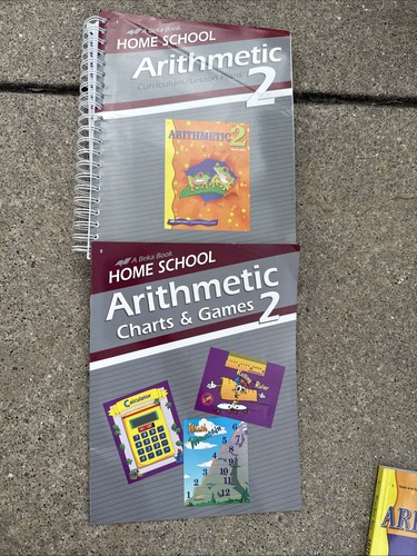 A beka 2nd Grade Arithmetic Curriculum/Lesson Plans Math Abeka Charts ...