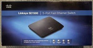 Cisco Linksys 5-Port Fast Ethernet Switch - Picture 1 of 2