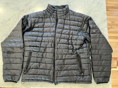 Jaqueta Masculina Patagonia Puffer Down, Tamanho G - Preta - Imagem 1 de 4