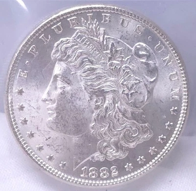 1882 Morgan Dollar - Image 1 of 2