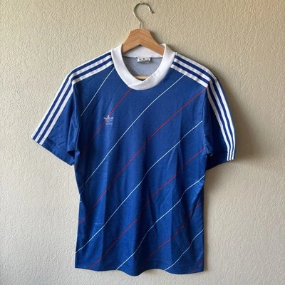adidas West Germany Vintage 80's Football Template Shirt Soccer Jersey, Size M - Image 1 of 4