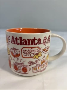 Starbucks Been There Series Atlanta City 14 oz Coffee Cup Mug 2018 - Picture 1 of 8