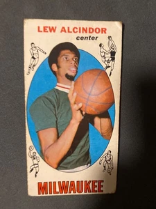 1969 Topps LEW ALCINDOR (Kareem Abdul Jabbar) #25 RC Rookie Card HOF Basketball - Picture 1 of 2