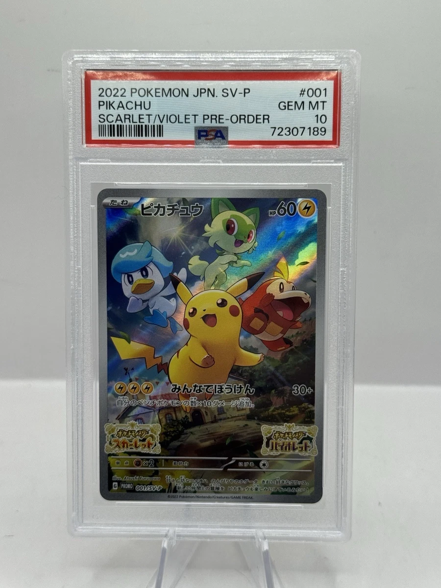 Pokémon TCG Grade 10 Pikachu Individual Collectible Card Game
