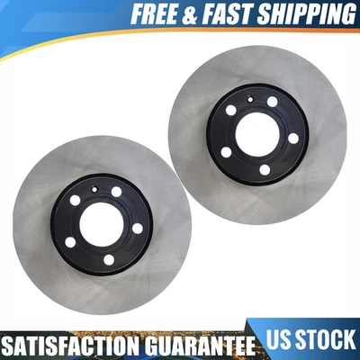Rotor de freno de disco delantero 2 piezas céntrico para 100 Audi 1992 1993 1994 Foto 1 de 4