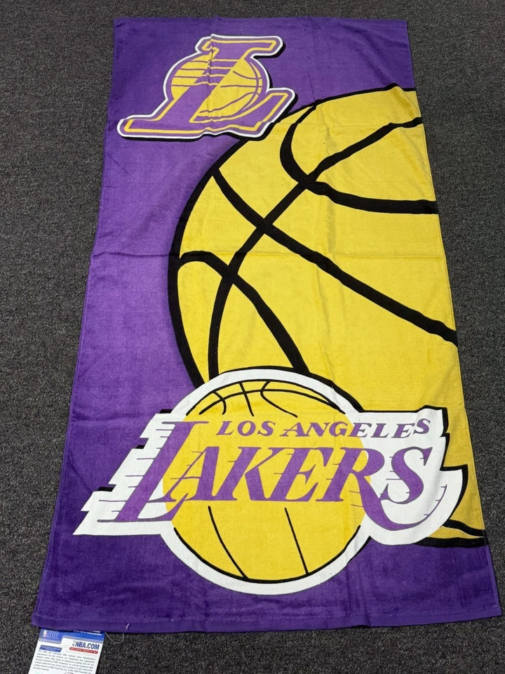 Toalla de playa Los Angeles Lakers Foto 1 de 3