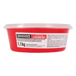 Oboba Popping Boba ERDBEER Geschmack Bubble Tea Perlen...1,1kg Boba Pearls - Bild 1 von 1