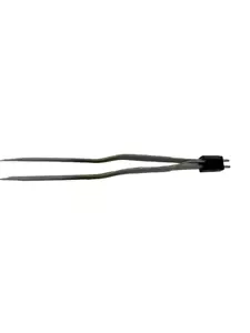 Aesculap US368 Bipolar Bayonet Forceps, Gerald, 1mm Tips, 7-1/2" - Picture 1 of 3
