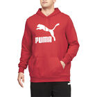 Puma Classics Logo Pullover Hoodie Big Tall Mens Red Casual Outerwear 67084711