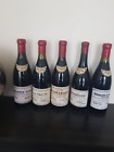 Lot de 5 bouteille DRC de vin pour décoration 2003 , 1988 , 2000 , 2004 , 1982