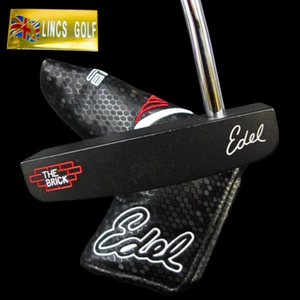 Edel The Brick Putter 86.5cm Steel Shaft Edel Head Cover - Picture 1 of 11