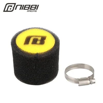 NIBBI 45mm Motorcycle Pod Foam Air Intake Filter For ATV Dirt Pit Bike Go Kart - Image 1 of 4