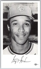 1972 St. Louis Cardinals Photocards Scipio Spinks St. Louis Cardinals #NNO