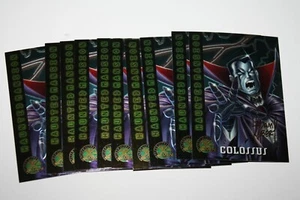 (10)  X-MEN 1995 Fleer Ultra Chromium GOLD SIGNATURE COLOSSUS - Picture 1 of 1