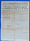 INIZIA LA 1^  GUERRA da IL RESTO DEL CARLINO del 23 MAGGIO 1915-R@RISSIMO-12881