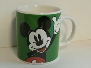 Walt Disney Mickey Mouse Jerry Leigh Emerald Green Coffee Cup VERY NICE!! - Picture 1 of 9
